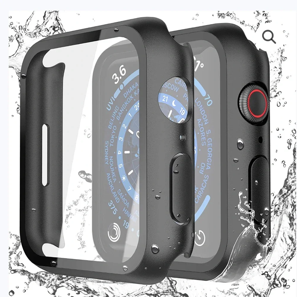 Misxi Apple Watch Case Series 7 45mm 2 pack